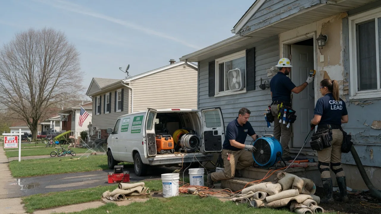 Flood Cleanup in Davisville, WV near me