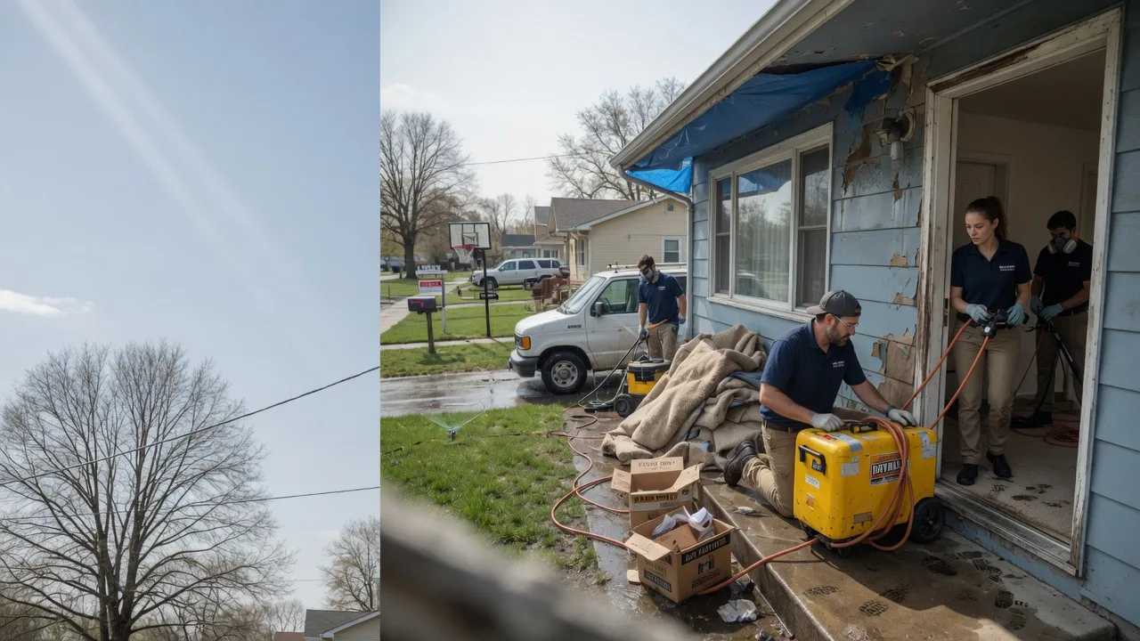 Basement Flood Cleanup in Davisville, WV near me